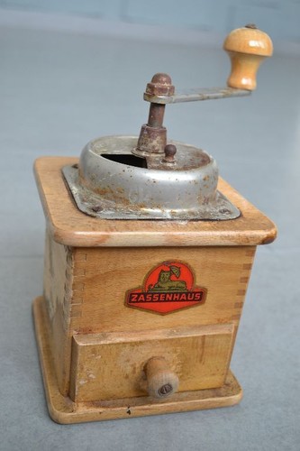 Alte zassenhaus kaffeemühle - alte,
