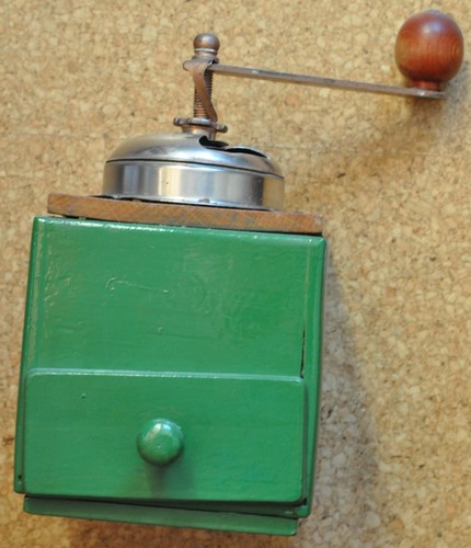 Dekorative alte kaffeemühle - dekorative,